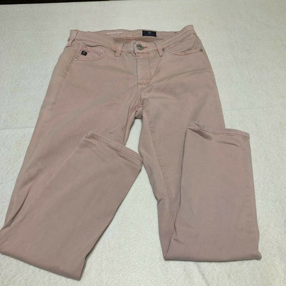 AG Adriano Goldschmied Cigarette Jeans Misty Mauve - Picture 4 of 12
